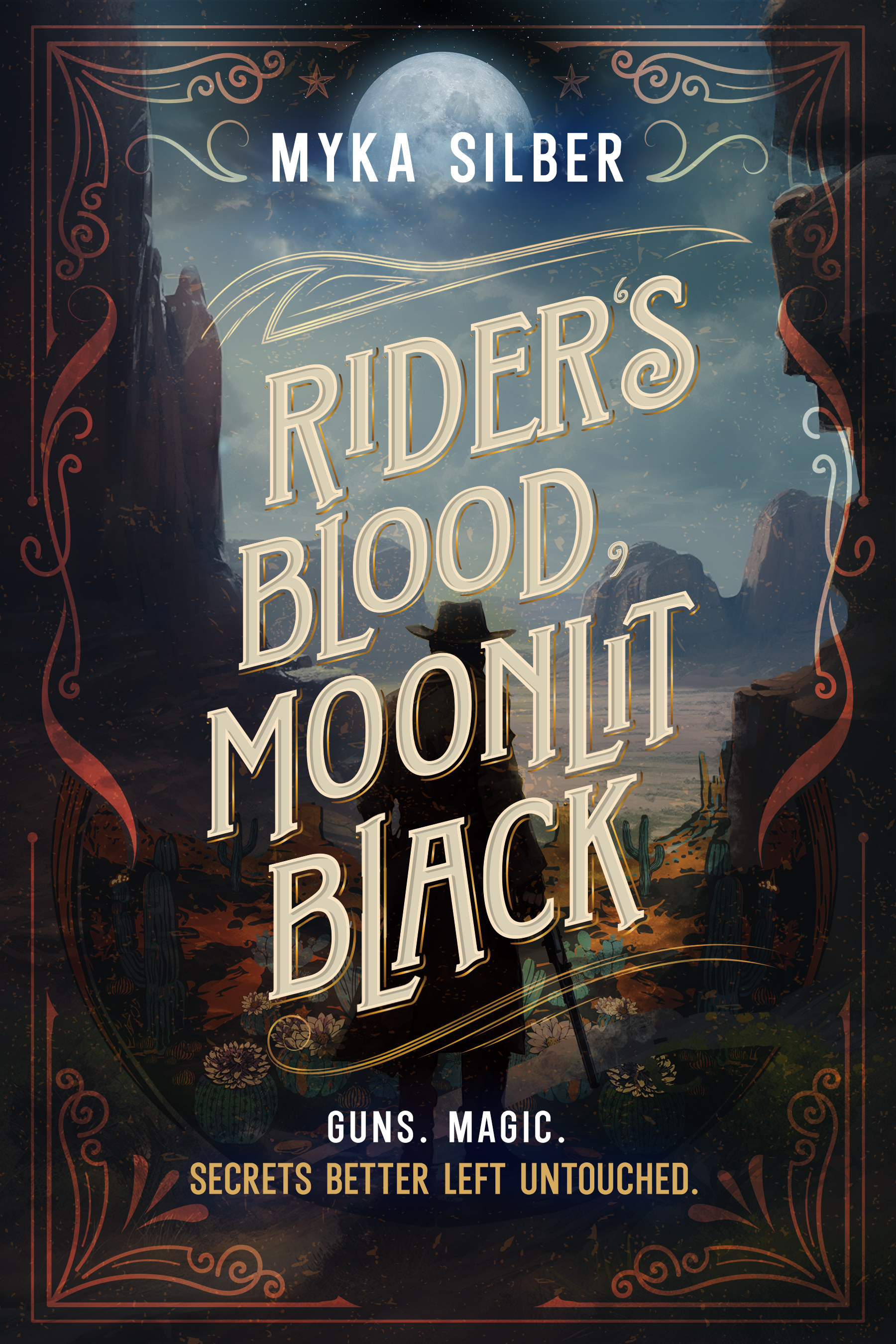 Rider's Blood Moonlit Black by Myka Silber